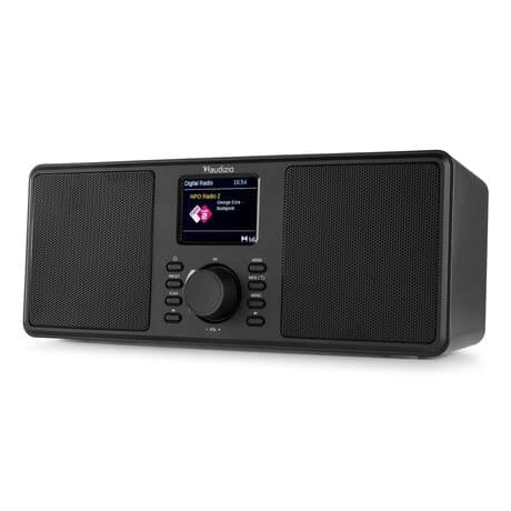 Monza Dab+ stereo radio svart