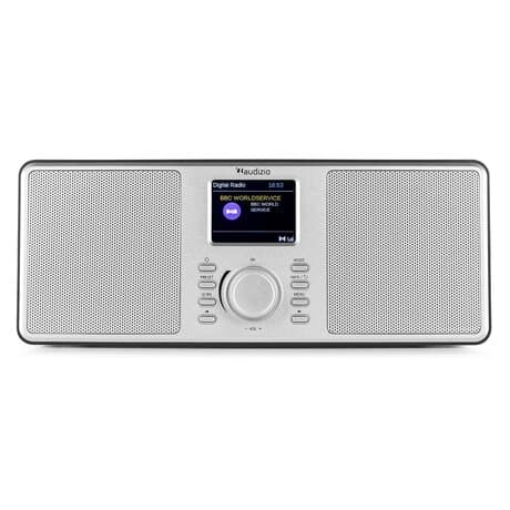 Monza Dab+ stereo radio silver