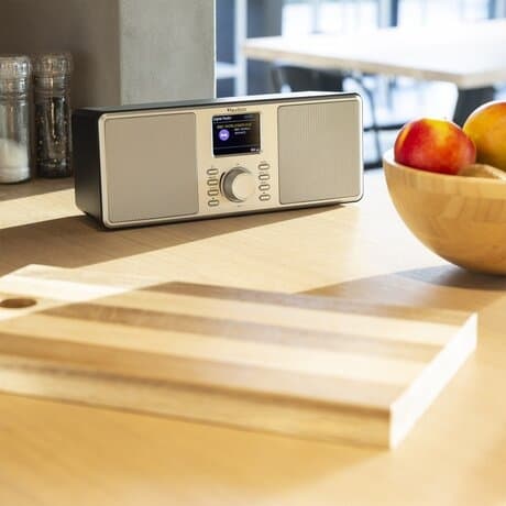 Monza Dab+ stereo radio silver