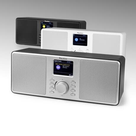 Monza Dab+ stereo radio silver