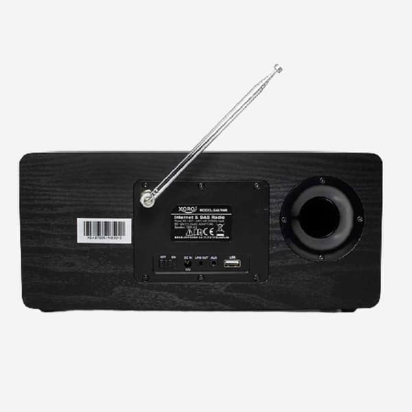 DAB Internet Radio Xoro  700 IR WiFi , DAB+, Spotify , BT 4.0, färgdisplay, larmfunktion