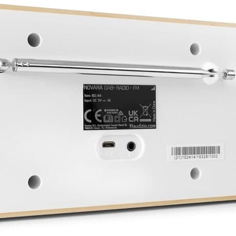 Novara dab+ stereo radio vit