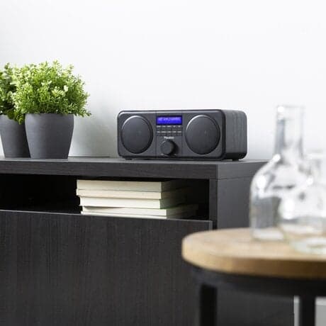 Novara dab+ stereo radio svart
