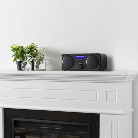 Novara dab+ stereo radio svart
