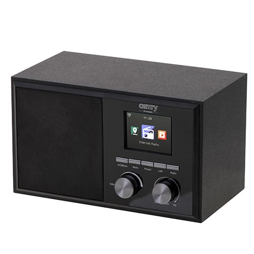 Camry Internettradio CR 1180 Display LCD, AUX in, Sort, Alarmfunksjon