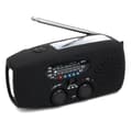 Miniatyrbillede 1 af 4: Nødradio med dynamo og solcelle - håndsvingradio med lommelygte, nødsignal og USB-opladning