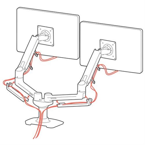 Skærm bord støtte Ergotron 45-245-026
