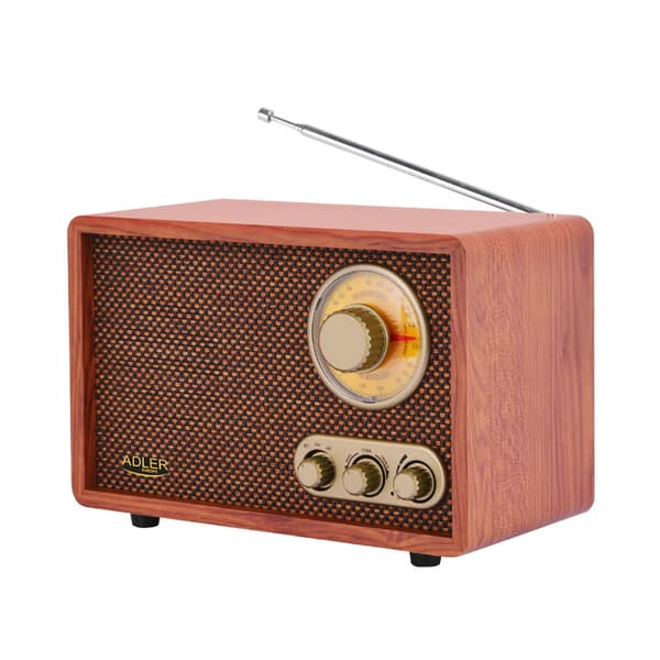 Adler retro Bluetooth-kaiutin, jossa on FM/AM-radio