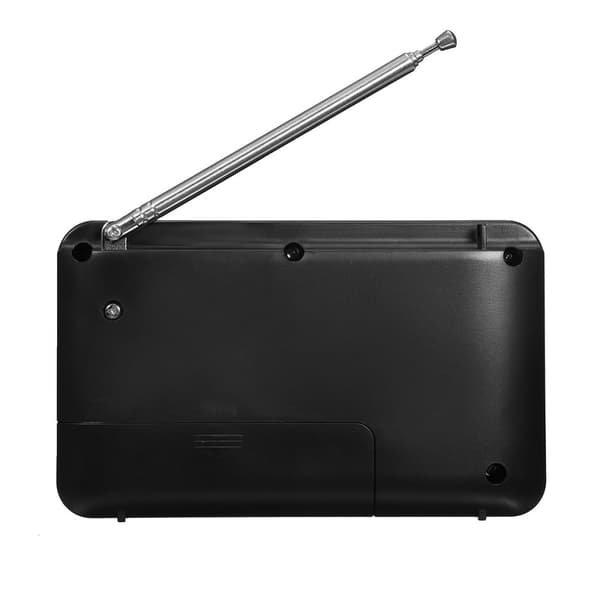 Kannettava digitaalinen LCD-vastaanotin Ohut ministereo FM-radio MP3 (USB/SD) musiikkisoitin Super LOUD