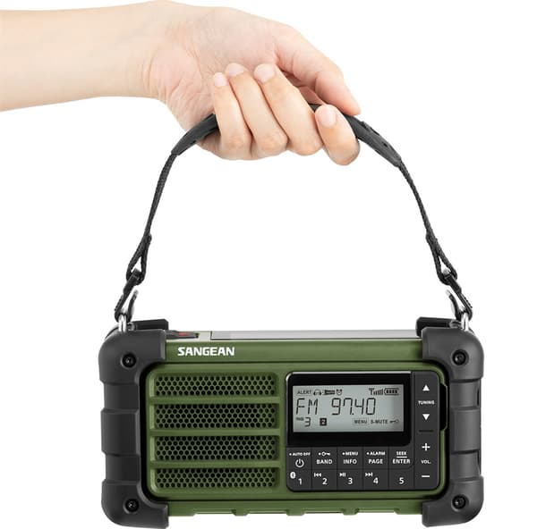 Sangean allväders radio Green