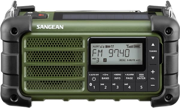 Sangean allväders radio Green