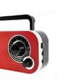 Miniatyrbilde 3 av 3: Camry Bærbar Radio / Batteridrevet fm-radio- rød