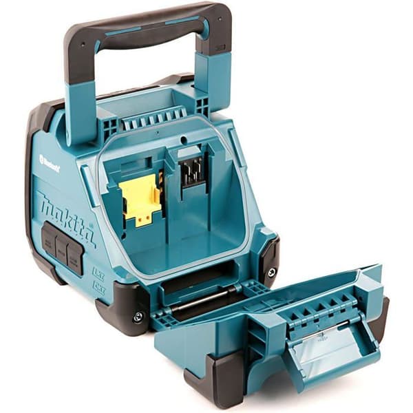 Dual power bluetooth radio 18V/230V (utan batteri eller laddare) i kartong - MAKITA - DMR200