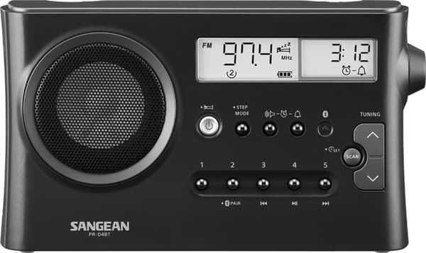 Sangean Bluetooth Radio Metal