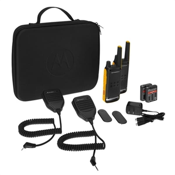 Walkie-talkie Motorola T82 Extreme RSM (2 Pcs) Sort Gul