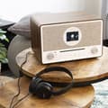 Miniatyrbild 3 av 11: Audizio Lucca stereo DAB-radio med CD-spelare, internetradio, Bluetooth och MP3-spelare - Brun