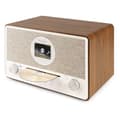 Miniatyrbild 6 av 11: Audizio Lucca stereo DAB-radio med CD-spelare, internetradio, Bluetooth och MP3-spelare - Brun