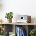 Miniatyrbild 7 av 11: Audizio Lucca stereo DAB-radio med CD-spelare, internetradio, Bluetooth och MP3-spelare - Brun