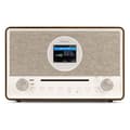 Miniatyrbild 10 av 11: Audizio Lucca stereo DAB-radio med CD-spelare, internetradio, Bluetooth och MP3-spelare - Brun