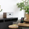 Miniatyrbild 2 av 11: Audizio Lucca stereo DAB-radio med CD-spelare, internetradio, Bluetooth och MP3-spelare - Brun
