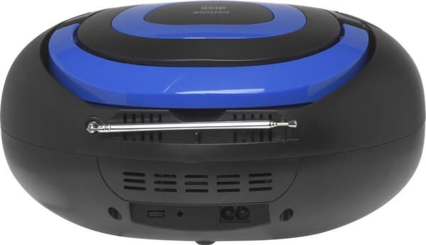 Denver TCL-212BT / Bærbar Boombox / FM-radio / CD-afspiller / AUX-forbindelse / Blå