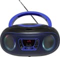 Miniatyrbillede 8 af 10: Denver TCL-212BT / Bærbar Boombox / FM-radio / CD-afspiller / AUX-forbindelse / Blå