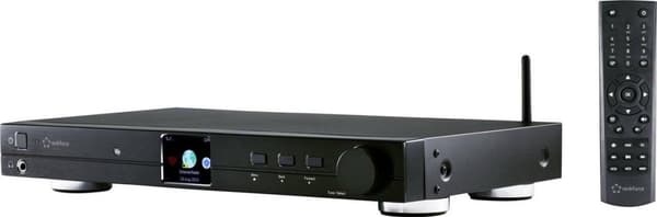 Renkforce RF-DAB-IR1700 Radioadapter DAB+, FM internetradio, WiFi, LAN, Bluetooth, DLNA DLNA-kompatibel Sort