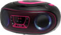 Miniatyrbillede 3 af 10: Denver TCL-212BT / Bærbar Boombox / FM-radio / CD-afspiller / AUX-forbindelse / Pink