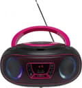 Miniatyrbillede 6 af 10: Denver TCL-212BT / Bærbar Boombox / FM-radio / CD-afspiller / AUX-forbindelse / Pink