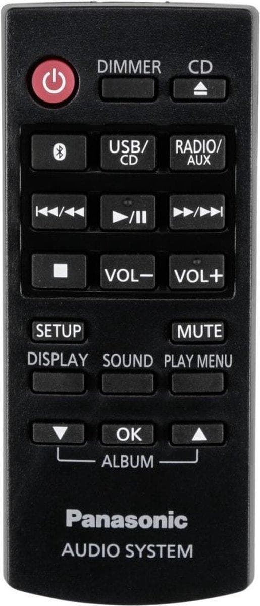 Panasonic SC-UX104EG-K, CD Mini System, sort