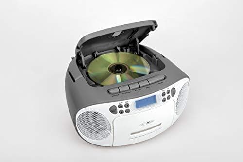 Refleksion CD Radio DAB+, DAB, FM AUX, CD, DAB+, Kassette, FM, USB Hvid, Grå (RCR2260DAB/GR)