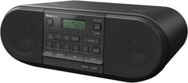 Panasonic DAB+ Radio RX-D552 Digital 20 W Sort