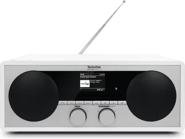 Technisat Digitradio 451 CD IR - DAB+ - FM - Internetradio - CD-afspiller - hvid