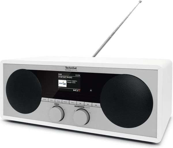 Technisat Digitradio 451 CD IR - DAB+ - FM - Internetradio - CD-afspiller - hvid