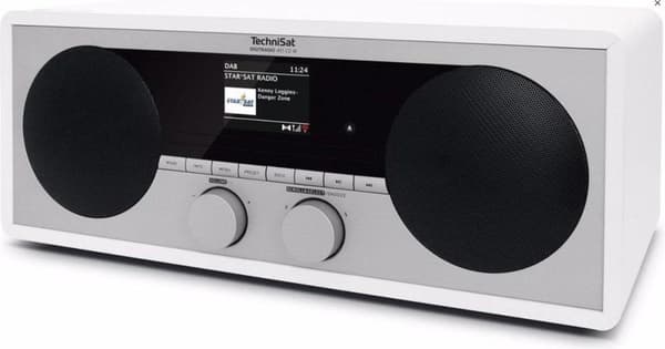 Technisat Digitradio 451 CD IR - DAB+ - FM - Internetradio - CD-afspiller - hvid