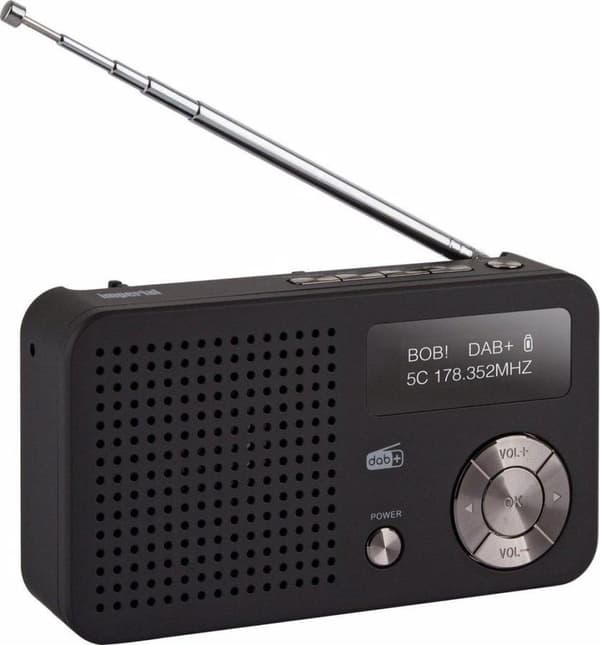 Imperial Dabman 13 - Bærbar DAB+ / FM-radio med MP3-afspilning - Sort