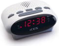 Miniatyrbild 1 av 11: Ices ICR-210 White - Klockradio - Radio - Sleeptimer - FM-tuner