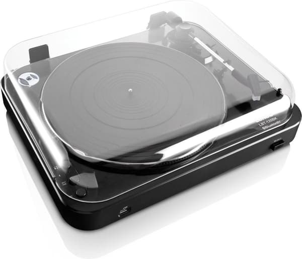 Lenco LBT-120BK - Pladespiller med Bluetooth - Sort
