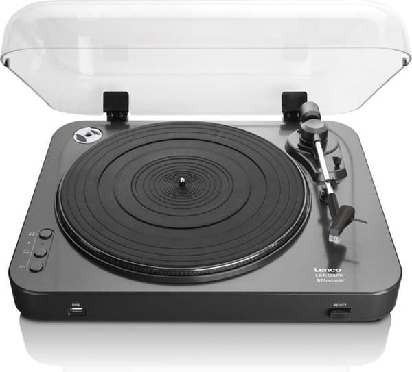 Lenco LBT-120BK - Pladespiller med Bluetooth - Sort