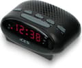 Miniatyrbillede 1 af 10: Ices ICR-210 Black - Clock Radio - Radio - Sleeptimer - FM Tuner