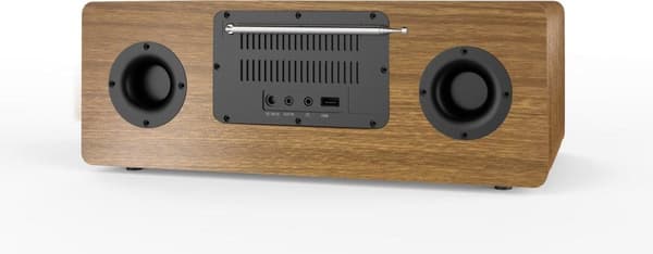 Denver MIR-270 - Microset - DAB - Internet - Radio - CD-afspiller - Aux - Bluetooth - Træ