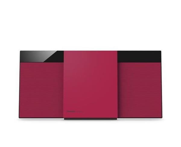 Panasonic SC-HC304 HiFi CD-afspiller Rød