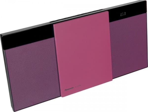 Panasonic SC-HC304 HiFi CD-afspiller Rød