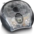 Miniatyrbild 7 av 7: Lenco SCD-24 - Radio CD-spelare med AUX-utgång - Transparent