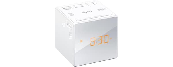 Sony ICF-C1 - Klockradio - Vit