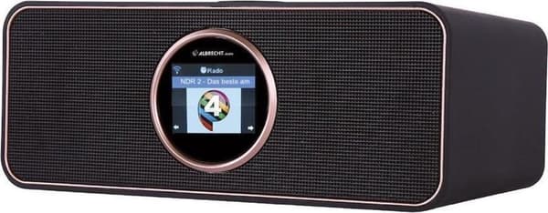 Albrecht DR 884 hybridiradio Internet/DAB+/FM Stereo värinäytöllä ja kaukosäätimellä