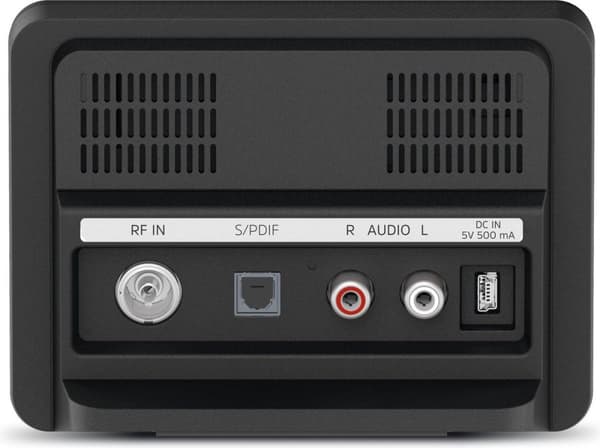 Technisat Digitradio 10 IR radioadapter DAB+, FM, internetradio og bluetooth - sort