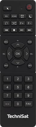 Miniatyrbillede 5 af 6: Technisat Digitradio 10 IR radioadapter DAB+, FM, internetradio og bluetooth - sort