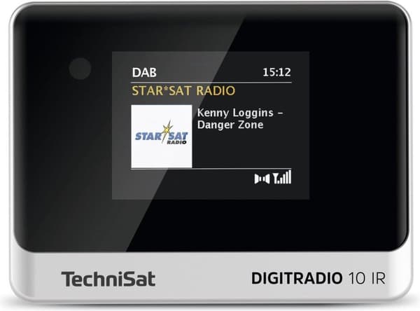 Technisat Digitradio 10 IR radioadapter DAB+, FM, internetradio og bluetooth - sort
