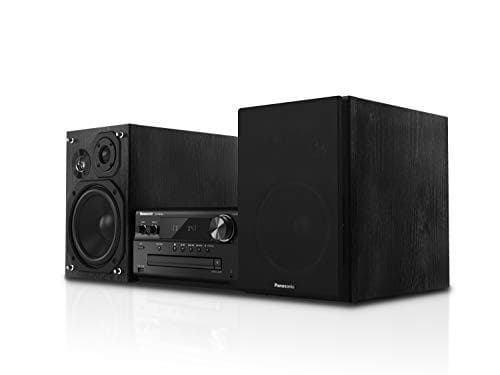 Panasonic SC-PMX94EG-K Micro HiFi-system (120 W RMS, Digital DAB+, CD, FM, Bluetooth, USB, AUX) Black & Amazon Basics Toslink optisk digital ljudkabel